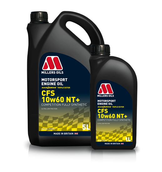 Millers Oils NANODRIVE CFS 10w60 NT+ Fully Synthetic Engine Oil