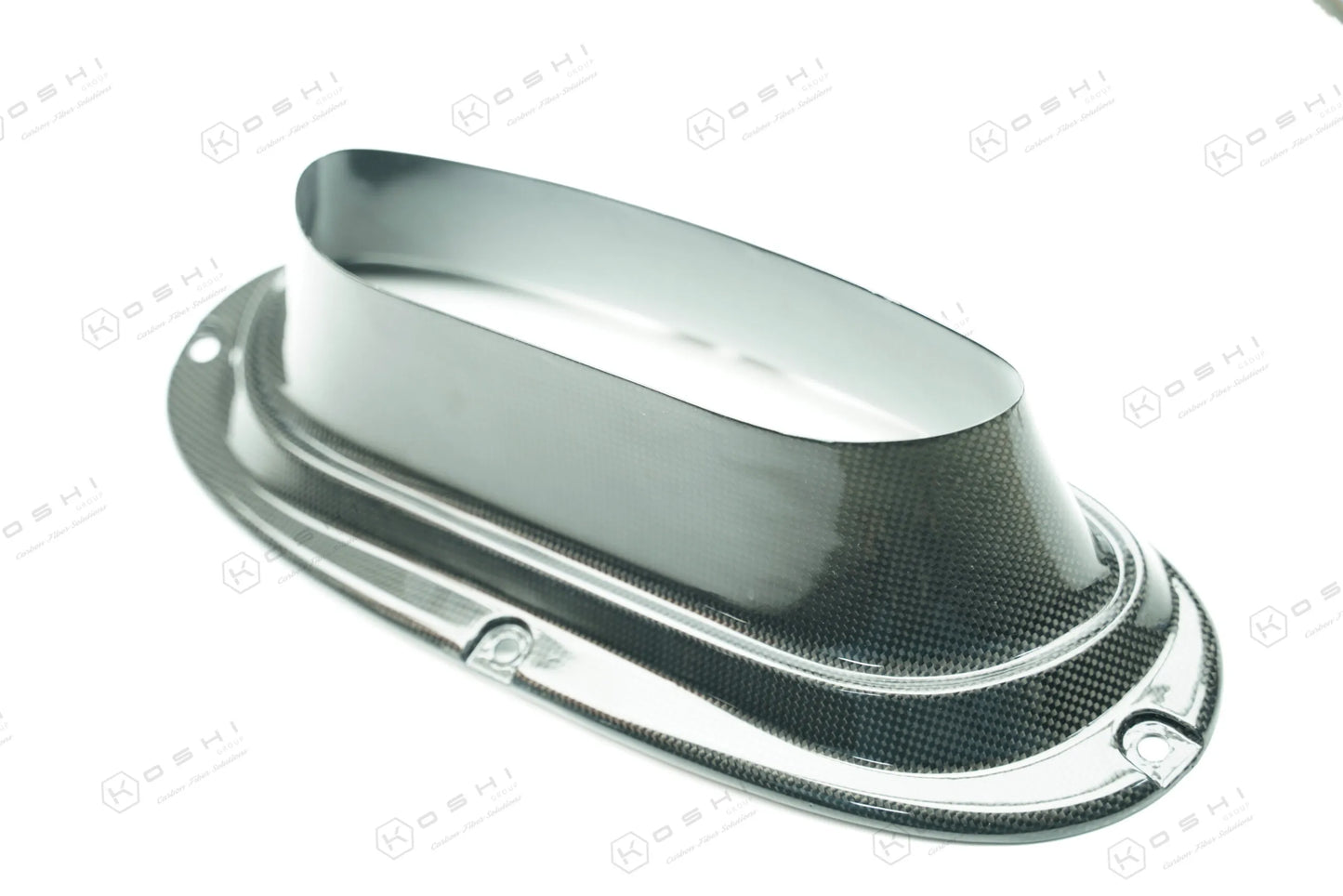 Ferrari F8 – Carbon Fibre Front S Duct - Carbon Fibre