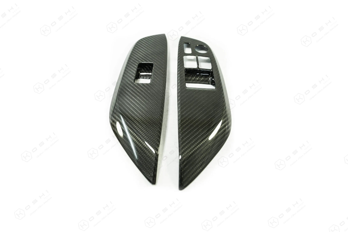 Toyota GR Yaris Window Switch Control Cover - Carbon Fibre