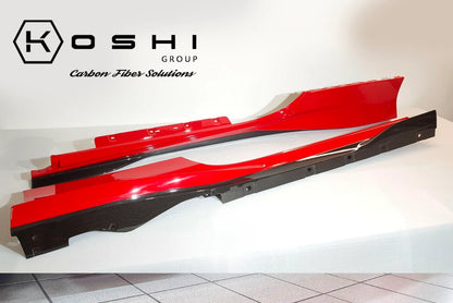 Ferrari F8 – Side Skirts - Carbon Fibre