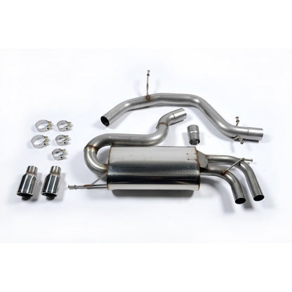 Milltek Sport – Audi A3 2.0T FSI 2WD Sportback & 3 Door (2003 - 2012) Cat Back Exhaust System Non Resonated SSXVW147