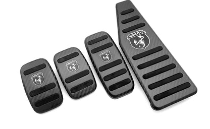 Genuine Abarth Carbon Pedal Set - 500 Abarth Manual - (LHD)