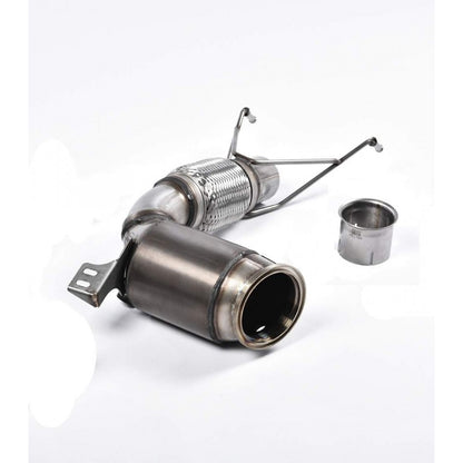 Milltek Exhaust - New Mini MK3 (F56) MINI COOPER S 2.0 TURBO (REST OF WORLD) Large Bore Downpipe and Hi-Flow Sports Cat SSXM429