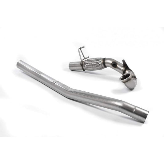 Milltek Exhaust - Audi S3 2.0 TFSI quattro Cabrio 8V Large-bore Downpipe and De-cat (Non-GPF Equipped Models Only) SSXVW264