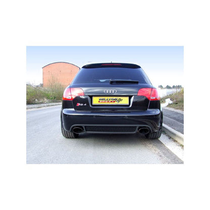 Milltek Exhaust  Audi RS4 B7 4.2 V8 SALOON AVANT AND CABRIOLET Cat-back Exhaust SSXAU221