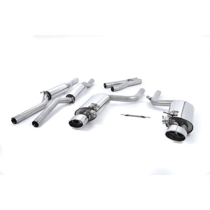 Milltek Exhaust  Audi RS4 B7 4.2 V8 SALOON AVANT AND CABRIOLET Cat-back Exhaust SSXAU061