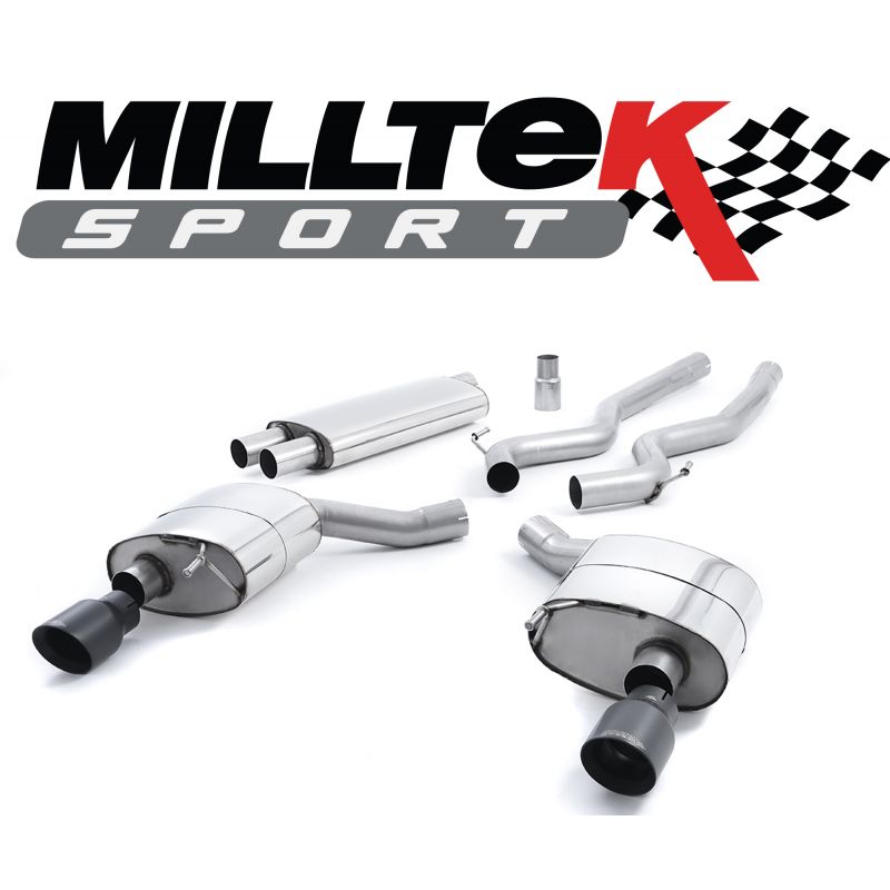 Milltek Sport - Ford Mustang 2.3 Ecoboost (Fastback) 2015 on Cat Back Exhaust System Resonated SSXFD174