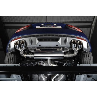 Milltek Exhaust  Audi S1 2.0 TFSi Quattro 2014 on Cat back Exhaust System Resonated Quad Polish Round SSXAU488