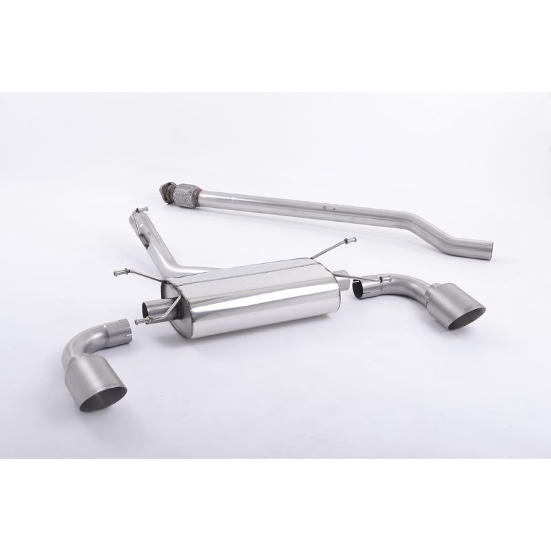 Milltek Exhaust - Subaru BRZ 2.0-LITRE Secondary Cat-back Exhaust SSXSB034