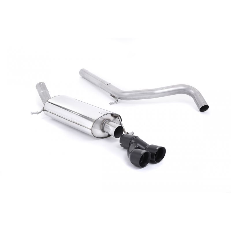 Milltek Audi A1 S LINE 1.4 TFSI 122PS 2010 on Cat back Exhaust System Non Resonated SSXAU457