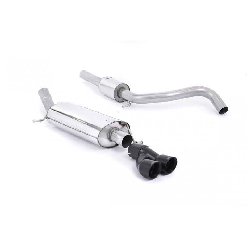 Milltek Audi A1 S LINE 1.4 TFSI 122PS 2010 on Cat back Exhaust System Resonated SSXAU458