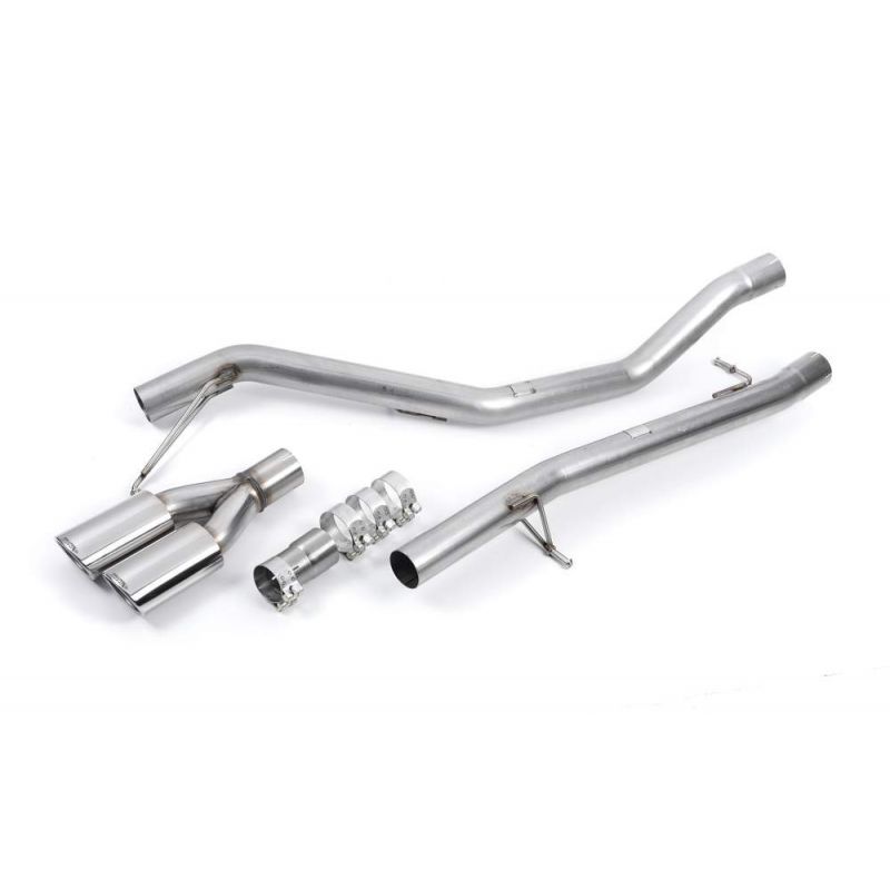 Milltek Exhaust - Volkswagen TRANSPORTER CARAVELLE T5 SWB 1.9 TDI (85PS & 104PS) 2WD AND 4MOTION Cat-back Exhaust SSXVW199