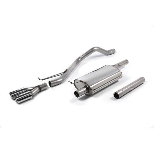 Milltek Exhaust - Volkswagen TRANSPORTER CARAVELLE T5 LWB 2.5 TDI (130PS & 174PS) 2WD AND 4MOTION Cat-back Exhaust SSXVW212