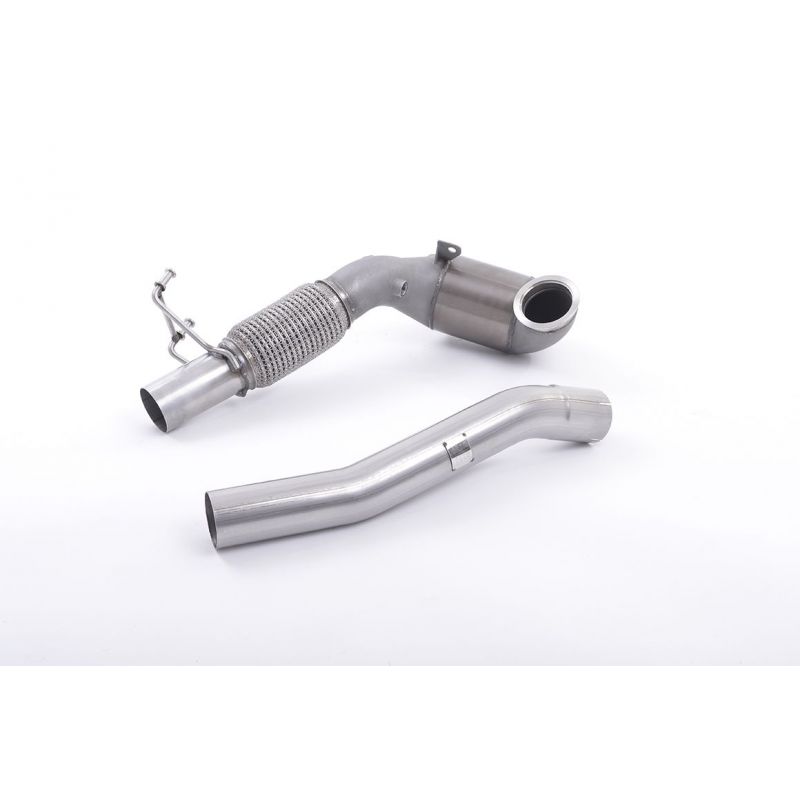 Milltek Exhaust - Seat Leon Cupra 300 2.0 TSI Large Bore Downpipe and Hi-Flow Sports Cat SSXVW261