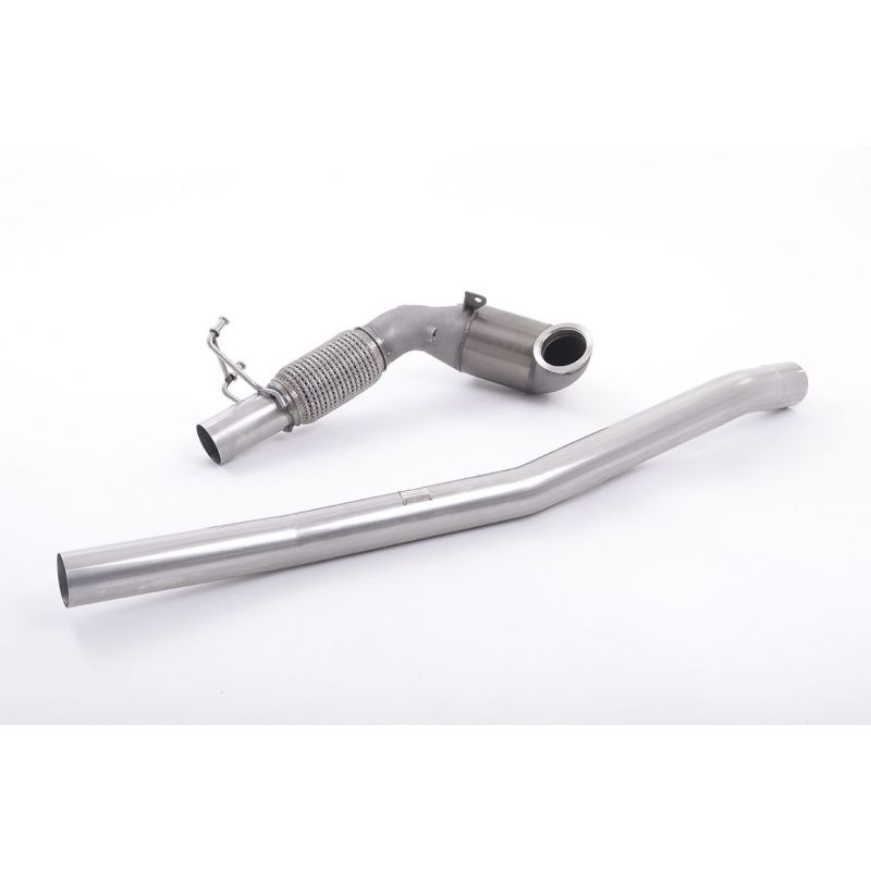 Milltek Exhaust - Audi S3 2.0 TFSI QUATTRO SPORTBACK 8V Large Bore Downpipe and Hi-Flow Sports Cat SSXAU381