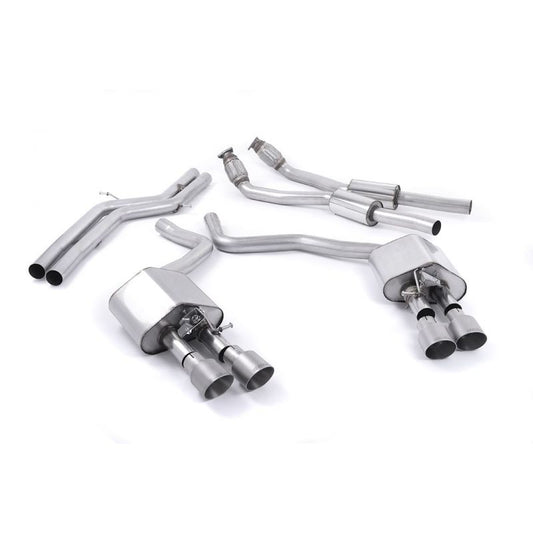 Milltek Exhaust - Audi S7 SPORTBACK 4.0 TFSI QUATTRO S TRONIC Cat-back Exhaust SSXAU445