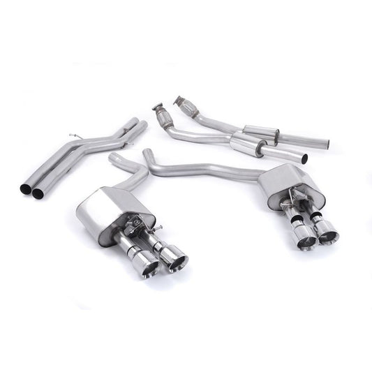 Milltek Exhaust - Audi S7 SPORTBACK 4.0 TFSI QUATTRO S TRONIC Cat-back Exhaust SSXAU443