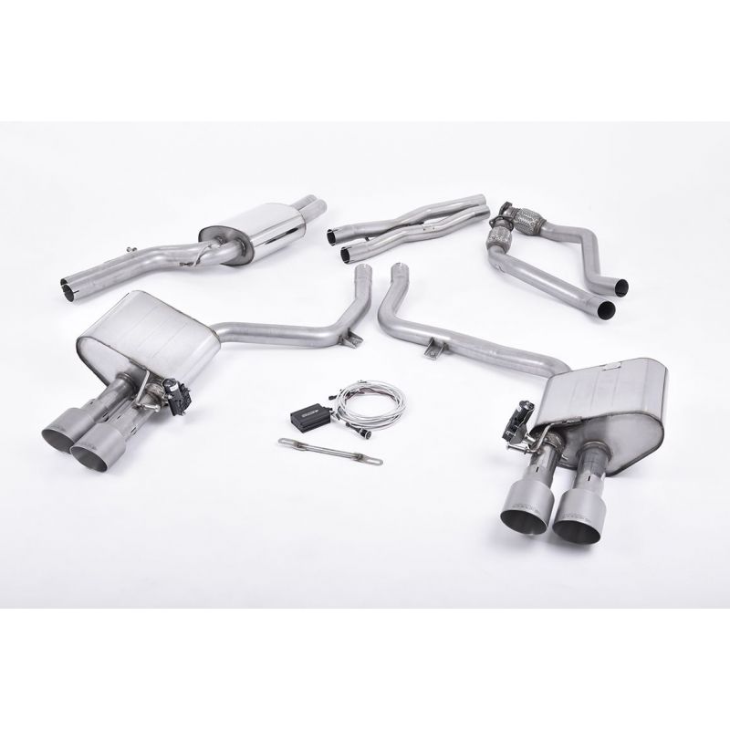 Milltek Exhaust - Audi S5 SPORTBACK 3.0 TFSI B8.5 Cat-back Exhaust SSXAU408