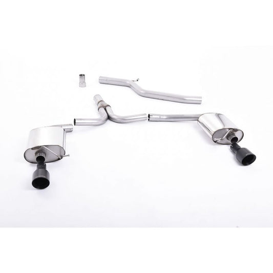 Milltek Exhaust - Audi A4 2.0 TDI B8 140PS / 177PS 2WD SALOON AND AVANT (S LINE MODELS ONLY) Cat-back Exhaust SSXAU437