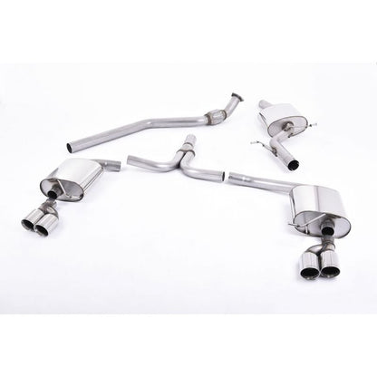 Milltek Exhaust - Audi A5 SPORTBACK 2.0 TFSI 2WD AND QUATTRO MULTITRONIC / S TRONIC Cat-back Exhaust SSXAU303