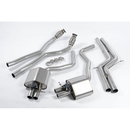 Milltek Exhaust - Audi RS7 SPORTBACK 4.0 V8 TFSI BITURBO Cat-back Exhaust SSXAU365