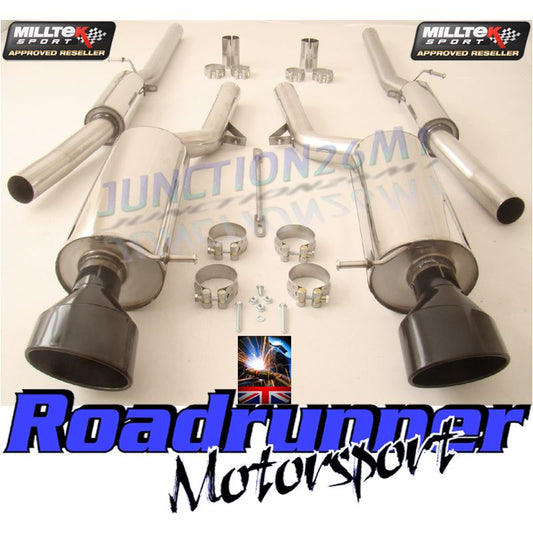 Milltek Sport - Audi RS6 C5 V8 BI-TURBO SALOON & AVANT Cat-back Exhaust SSXAU212