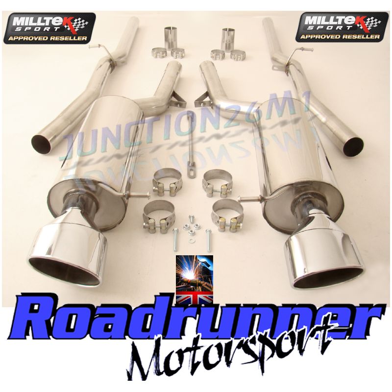 Milltek Sport - Audi RS6 C5 V8 BI-TURBO SALOON & AVANT Cat-back Exhaust SSXAU355