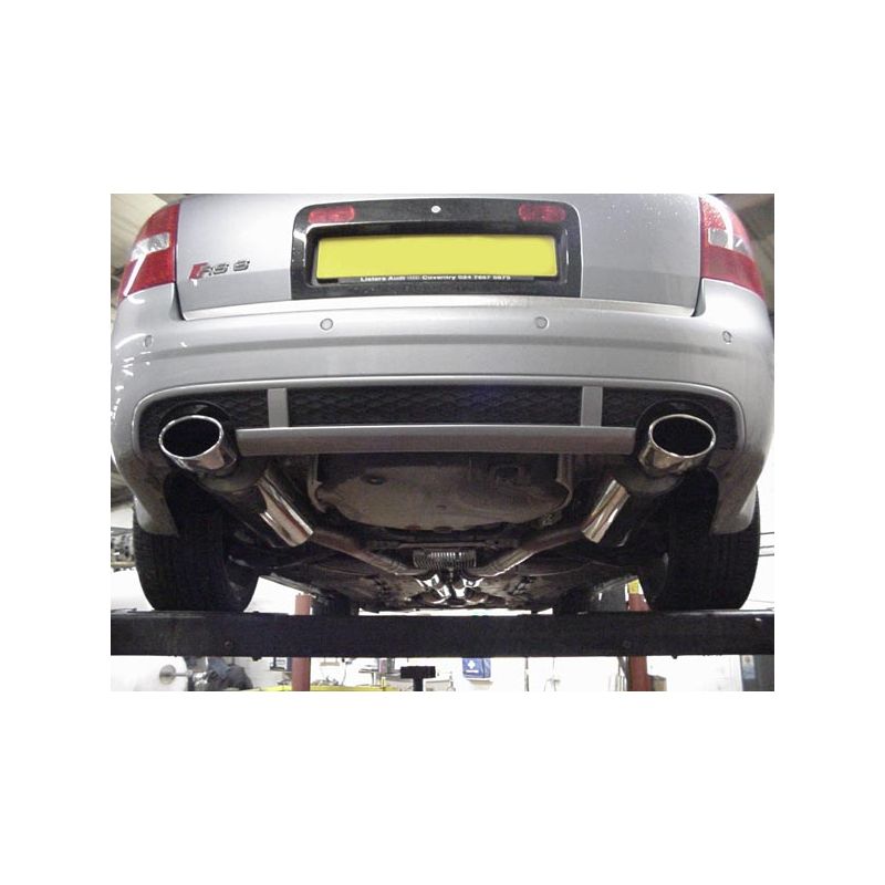 Milltek Exhaust  Audi RS6 C5 V8 BI-TURBO SALOON & AVANT Cat-back Exhaust SSXAU355