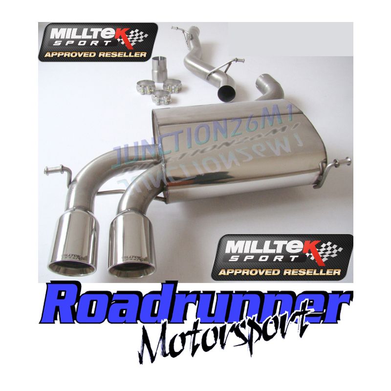 Milltek Sport - Audi S3 2.0 T QUATTRO 3-DOOR 8P Cat-back Exhaust SSXAU123