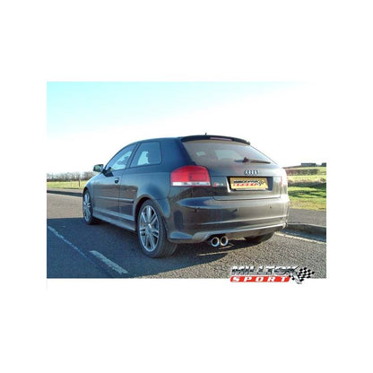 Milltek Exhaust  Audi S3 2.0 T QUATTRO 3-DOOR 8P Cat-back Exhaust SSXAU123