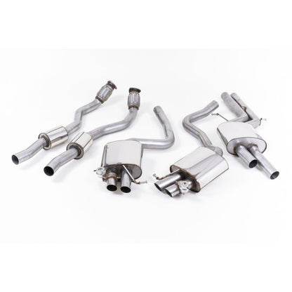 Milltek Sport - Audi RS4 B8 4.2 FSI QUATTRO AVANT Cat-back Exhaust SSXAU336