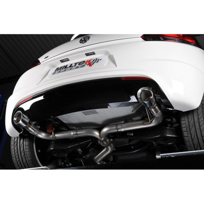 Milltek Exhaust  Volkswagen GOLF MK6 GTI 2.0 TSI 210PS Turbo-back Exhaust including Hi-Flow Sports Cat SSXVW152