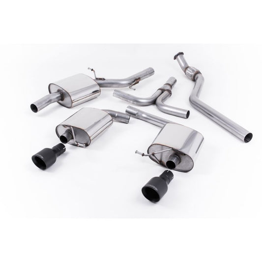 Milltek Sport - Audi A5 COUPE S LINE 2.0 TFSI 2WD AND QUATTRO (MANUAL ONLY) Cat-back Exhaust SSXAU439