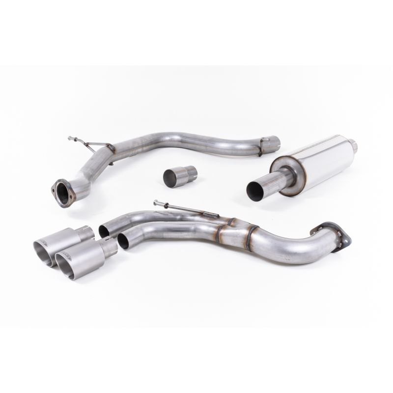 Milltek Sport - Seat LEON FR 2.0 TDI 184PS SC AND 5-DOOR (MANUAL AND DSG-AUTO) Cat-back Exhaust SSXSE183