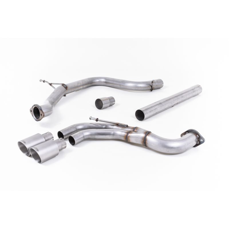 Milltek Sport - Seat LEON FR 2.0 TDI 184PS SC AND 5-DOOR (MANUAL AND DSG-AUTO) Cat-back Exhaust SSXSE182