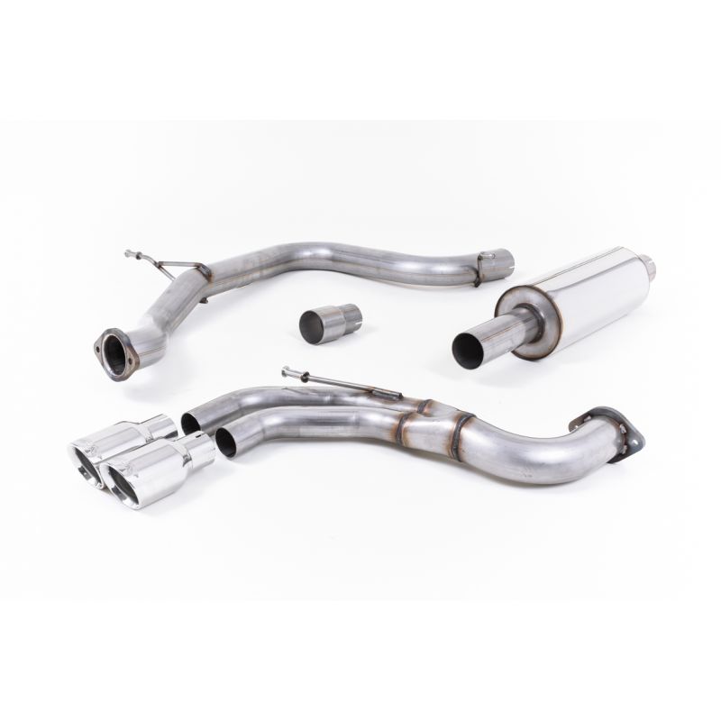 Milltek Sport - Seat LEON FR 2.0 TDI 184PS SC AND 5-DOOR (MANUAL AND DSG-AUTO) Cat-back Exhaust SSXSE162