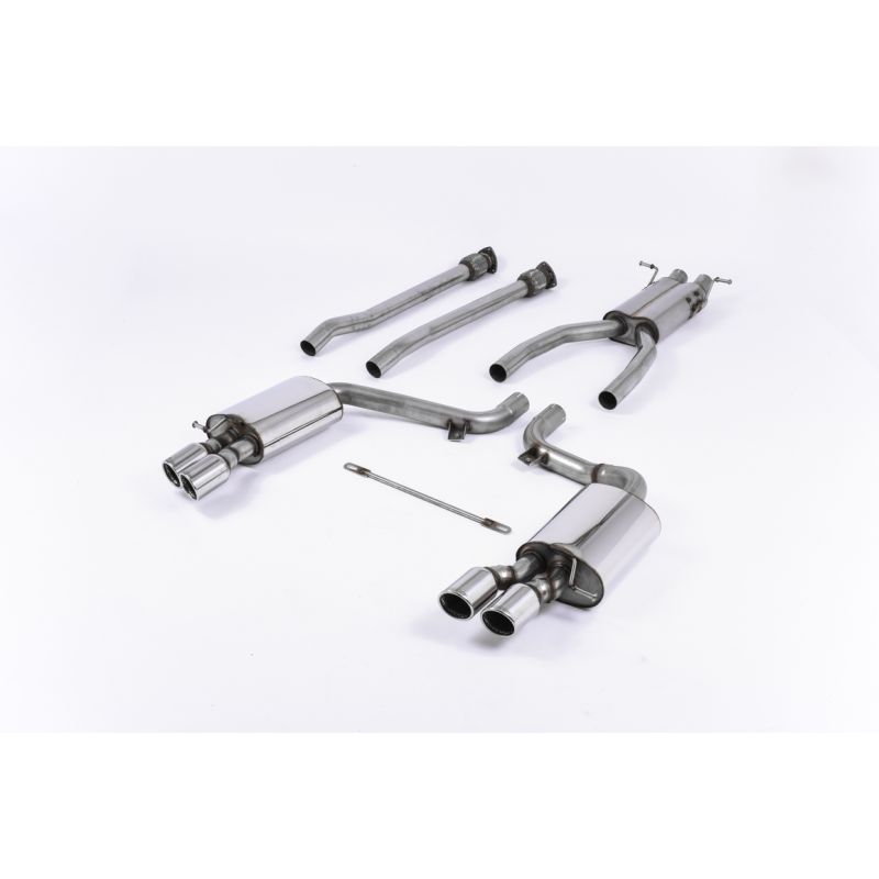 Milltek Sport - Audi S6 5.2 V10 C6 FSI QUATTRO Cat-back Exhaust SSXAU622