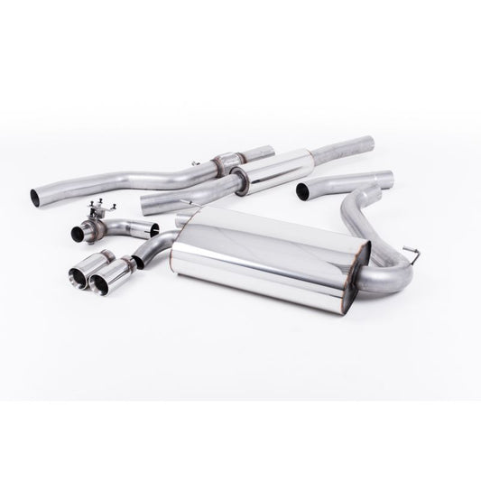 Milltek Sport - Bmw 4 SERIES F32 428I COUPE (AUTOMATIC AND WITHOUT TOW BAR) Cat-back Exhaust SSXBM1008