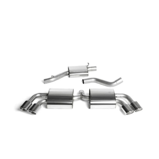 Milltek Sport - Audi TT MK2 TTS QUATTRO Cat-back Exhaust SSXAU293