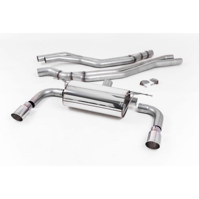 Milltek Exhaust - BMW 2 Series M240i Coupe (F22 LCI- Non-OPF equipped models only) Cat-back Exhaust SSXBM1050