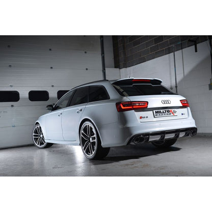 Milltek Exhaust  Audi RS6 C7 4.0 TFSI BITURBO QUATTRO Cat-back Exhaust SSXAU365