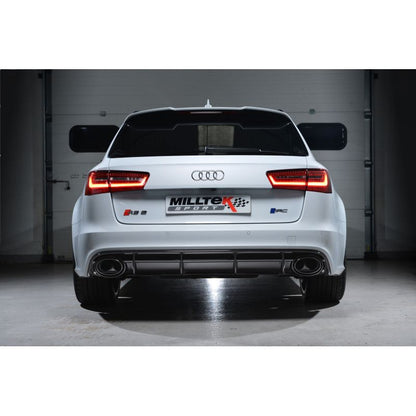 Milltek Exhaust  Audi RS6 C7 4.0 TFSI BITURBO QUATTRO Cat-back Exhaust SSXAU365