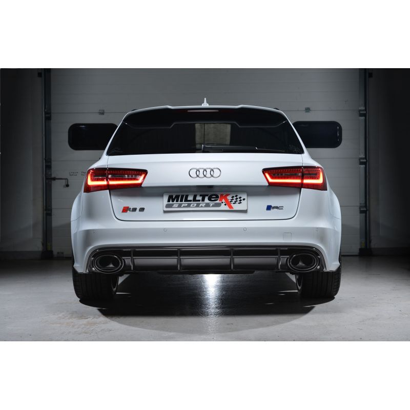 Milltek Exhaust  Audi RS6 C7 4.0 TFSI BITURBO QUATTRO Cat-back Exhaust SSXAU579