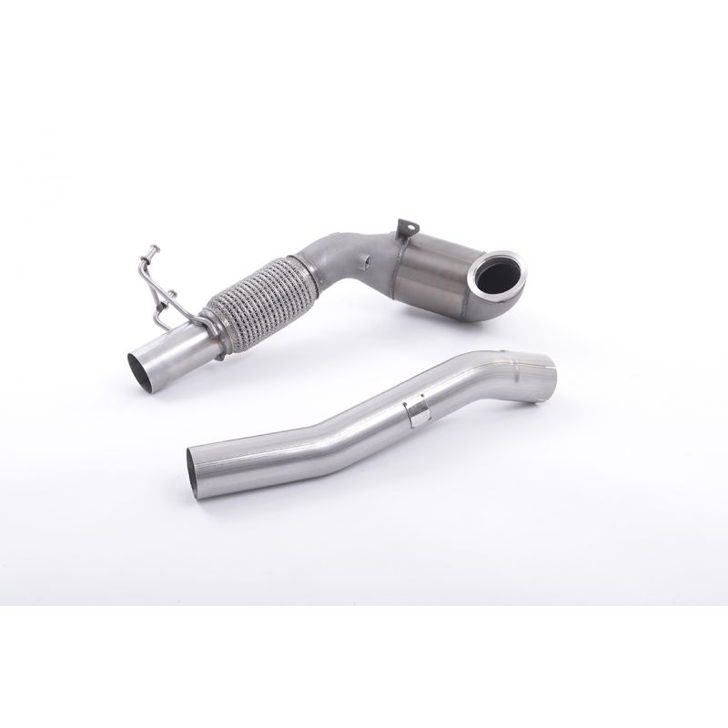 Milltek Sport - Seat Leon Cupra 300 2.0 TSI 2018 to 2020 Large Bore Downpipe and Hi-Flow Sports Cat SSXVW261