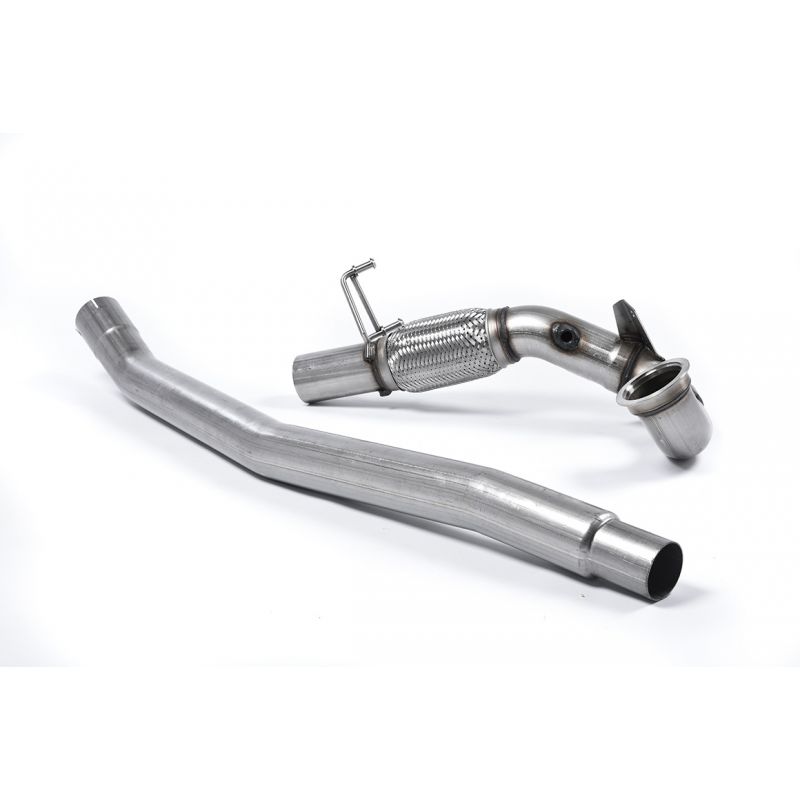 Milltek Sport - Seat Leon Cupra 280 290 & 300 2.0 TSI 2014 to 2020 Large-bore Downpipe and De-cat SSXVW395