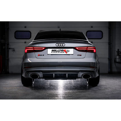 Milltek Exhaust  Audi RS3 Saloon / Sedan 400PS (8V MQB) Cat-back Exhaust SSXAU739