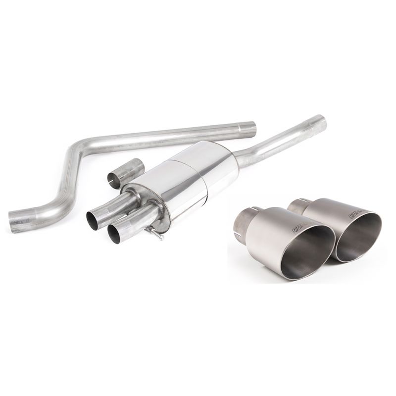 Milltek Sport - Volkswagen Polo GTI 2.0 TSI (5 Door) - GPF/OPF Models Only Cat Back Exhaust SSXVW503