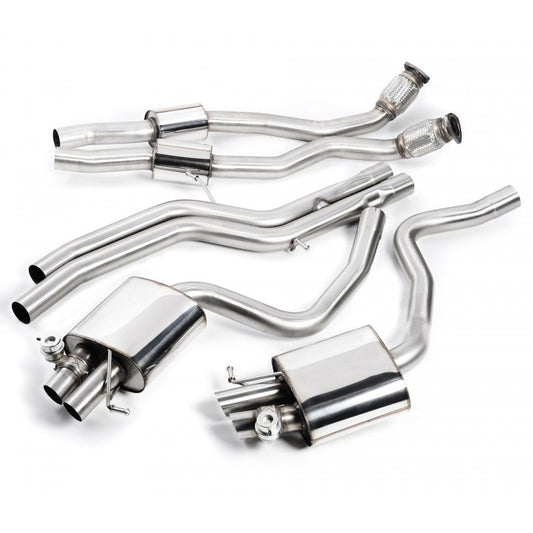 Milltek Exhaust - Audi RS4 B8 4.2 FSI QUATTRO AVANT Cat-back Exhaust SSXAU337