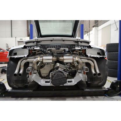 Milltek Exhaust  Audi R8 V10 5.2 FSI QUATTRO COUPE AND SPYDER Cat-back Exhaust SSXAU328