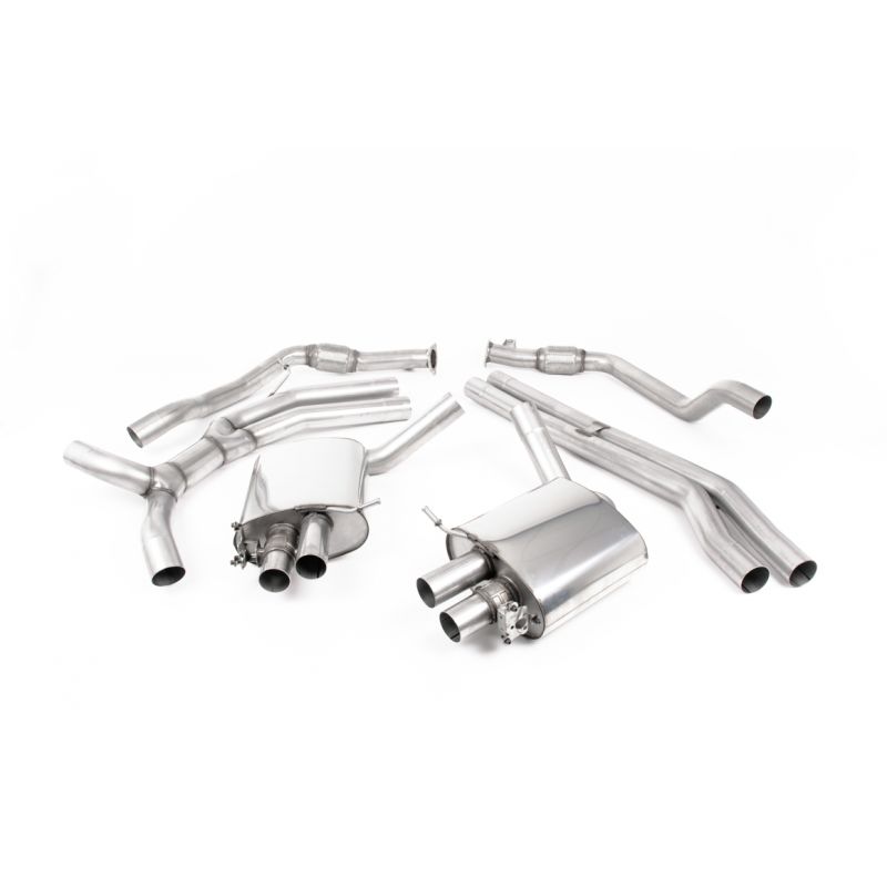 Milltek Sport - Audi RS5 B9 2.9 V6 Turbo Coupe Cat-back Exhaust (Non OPF/GPF Models) SSXAU757